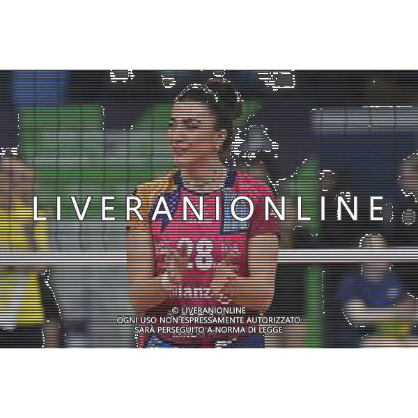 TVRG Allianz Vero Volley Milano vs VakifBank Istanbul nella foto Sonia Candi (Vero Volley Milano) Milano 16-01-2024 Allianz Cloud CEV Champions League femminile Gruppo A - 6a giornata foto Roberto Garavaglia/Agenzia Aldo Liverani sas/AGENZIA ALDO LIVERANI SAS