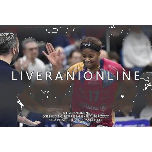 TVRG Allianz Vero Volley Milano vs VakifBank Istanbul nella foto Myriam Sylla (Vero Volley Milano) Milano 16-01-2024 Allianz Cloud CEV Champions League femminile Gruppo A - 6a giornata foto Roberto Garavaglia/Agenzia Aldo Liverani sas/AGENZIA ALDO LIVERANI SAS