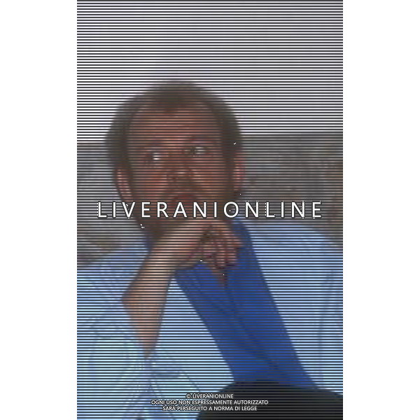 DIAP-RETROSPETTIVA JOE COCKER CANTANTE NELLA FOTO JOE COCKER A SANREMO NELL\'ANNO 1988 AG ALDO LIVERANI SAS