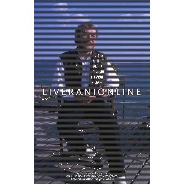 DIAP-RETROSPETTIVA JOE COCKER CANTANTE NELLA FOTO JOE COCKER A SANREMO NELL\'ANNO 1988 AG ALDO LIVERANI SAS