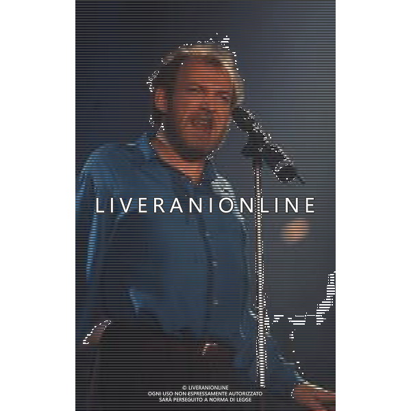 DIAP-RETROSPETTIVA JOE COCKER CANTANTE NELLA FOTO JOE COCKER A SANREMO NELL\'ANNO 1988 AG ALDO LIVERANI SAS