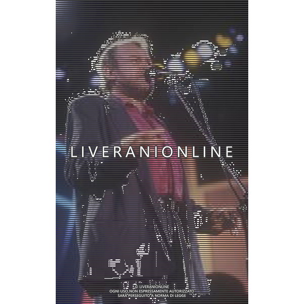 DIAP-RETROSPETTIVA JOE COCKER CANTANTE NELLA FOTO JOE COCKER A SANREMO NELL\'ANNO 1988 AG ALDO LIVERANI SAS