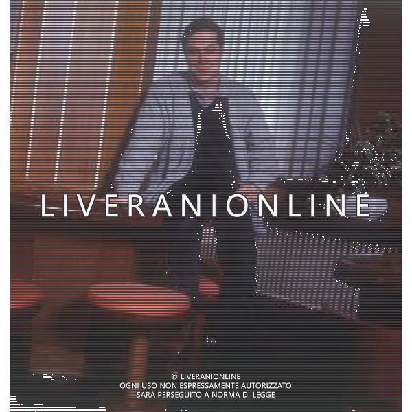 DIAP-RETROSPETTIVA CORRADO GUZZANTI ATTORE-COMICO-IMITATORE-AUTORE TELEVISIVO-SCENEGGIATORE E REGISTA NELLA FOTO CORRADO GUZZANTI AG ALDO LIVERANI SAS