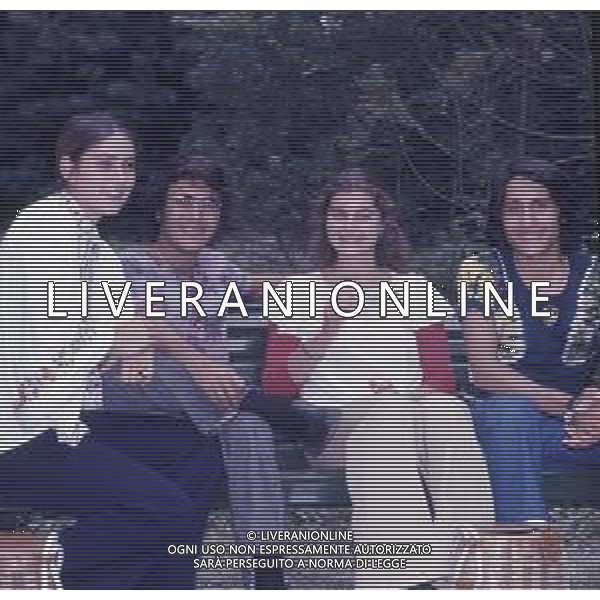 COL-RETROSPETTIVA KOCIS PSEUDONIMO DI FRANCO CARRISI CANTANTE NELLA FOTO ALBANO CARRISI CON ROMINA POWER TARYN POWER E FRANCO CARRISI (KOCIS) AG ALDO LIVERANI SAS
