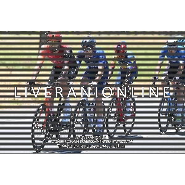 19-01-2024 Tour Down Under; Tappa 04 Murray Bridge - Port Elliot; 2024, Ineos Grenadiers; 2024, Groupama - Fdj; Ganna, Filippo; Davy, Clement; ©SANNA/AGENZIA ALDO LIVERANI SAS