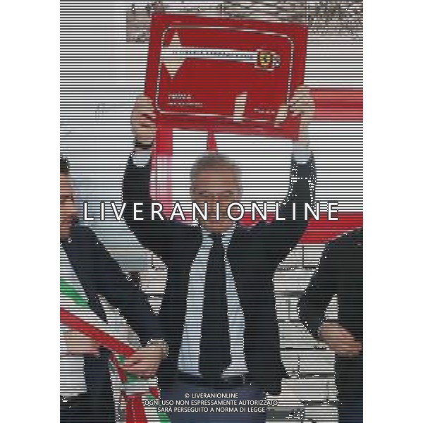IMOLA 19 01 2024 AUTODROMO ENZO E DINO FERRARI FERRARI CLUB IMOLA INAUGURAZIONE NUOVA SEDE SOCIALE PRESSO LA SALA TERRE E MOTORI NELLA FOTO PRESIDENTE FERRARI CLUB IMOLA GIANMARCO GAMBERINI ©SANNA/AGENZIA ALDO LIVERANI SAS