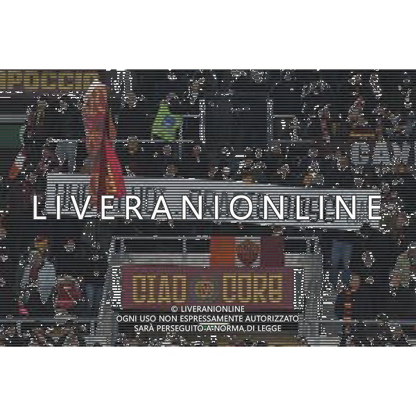 Roma vs Hellas Verona - Campionato Serie A TIM - 21 giornata - Stadio Olimpico - Roma 20-01-2024 nella foto Striscione per Mourinho ©Federico Gaetano/AGENZIA ALDO LIVERANI SAS