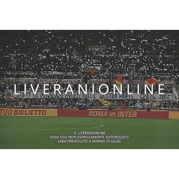 Roma vs Hellas Verona - Campionato Serie A TIM - 21 giornata - Stadio Olimpico - Roma 20-01-2024 nella foto Striscione per Mourinho ©Federico Gaetano/AGENZIA ALDO LIVERANI SAS