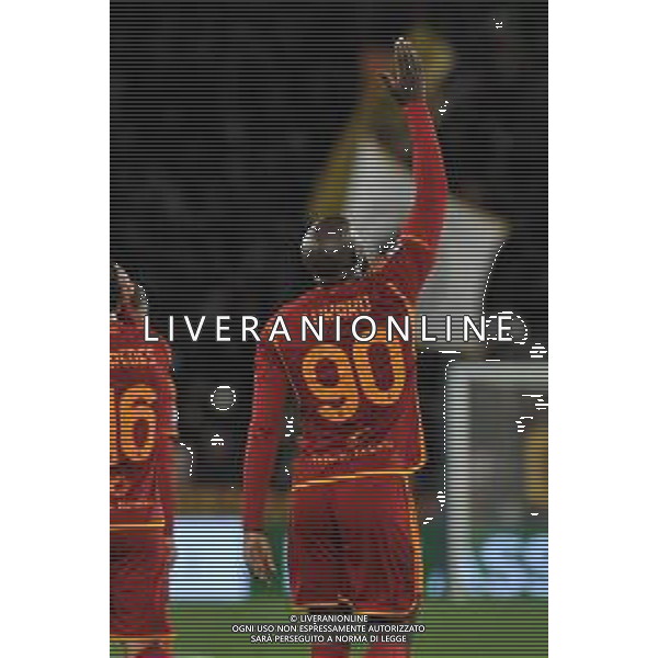 Roma vs Hellas Verona - Campionato Serie A TIM - 21 giornata - Stadio Olimpico - Roma 20-01-2024 nella foto Esultanza Lukaku ©Federico Gaetano/AGENZIA ALDO LIVERANI SAS