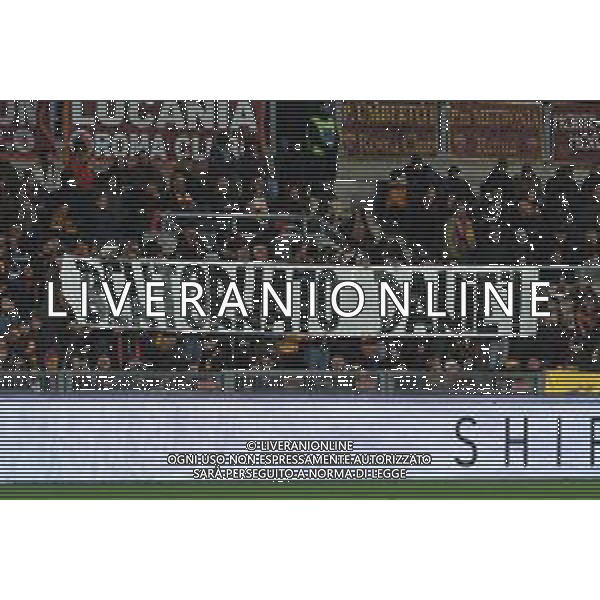 Roma vs Hellas Verona - Campionato Serie A TIM - 21 giornata - Stadio Olimpico - Roma 20-01-2024 nella foto Striscione per De Rossi ©Federico Gaetano/AGENZIA ALDO LIVERANI SAS