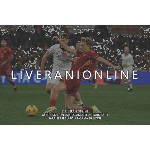 Roma vs Hellas Verona - Campionato Serie A TIM - 21 giornata - Stadio Olimpico - Roma 20-01-2024 nella foto Huijsen e Dawidowicz FOTO FEDERICO GAETANO-AG ALDO LIVERANI SAS