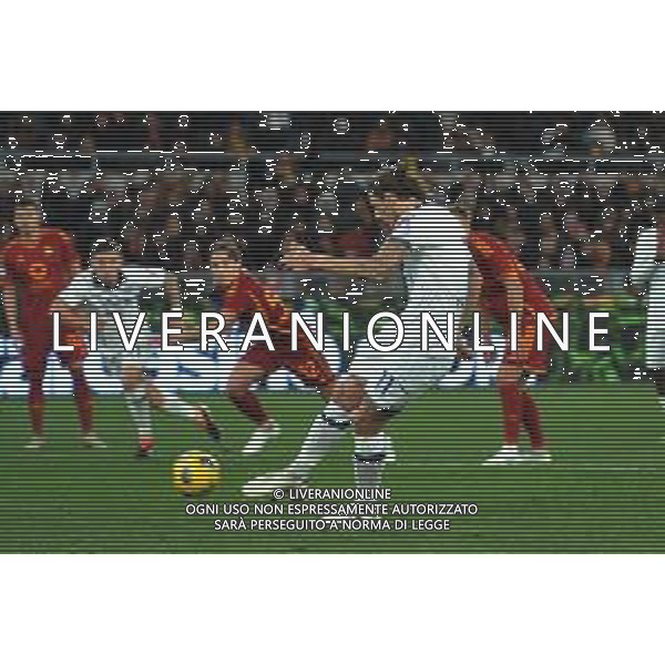 Roma vs Hellas Verona - Campionato Serie A TIM - 21 giornata - Stadio Olimpico - Roma 20-01-2024 nella foto Rigore fallito da Djuric FOTO FEDERICO GAETANO-AG ALDO LIVERANI SAS