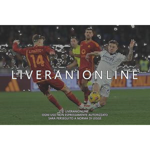 Roma vs Hellas Verona - Campionato Serie A TIM - 21 giornata - Stadio Olimpico - Roma 20-01-2024 nella foto Llorente e Suslov ©Federico Gaetano/AGENZIA ALDO LIVERANI SAS
