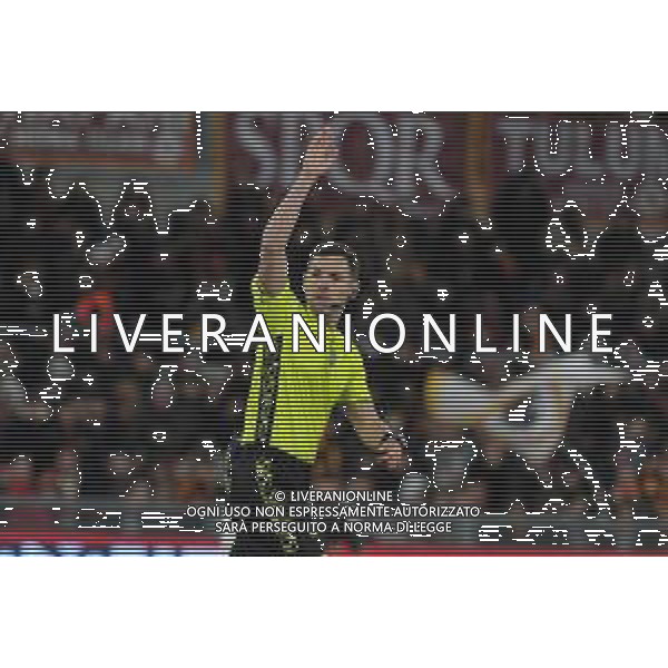 Roma vs Hellas Verona - Campionato Serie A TIM - 21 giornata - Stadio Olimpico - Roma 20-01-2024 nella foto Juan Luca Sacchi arbitro ©Federico Gaetano/AGENZIA ALDO LIVERANI SAS