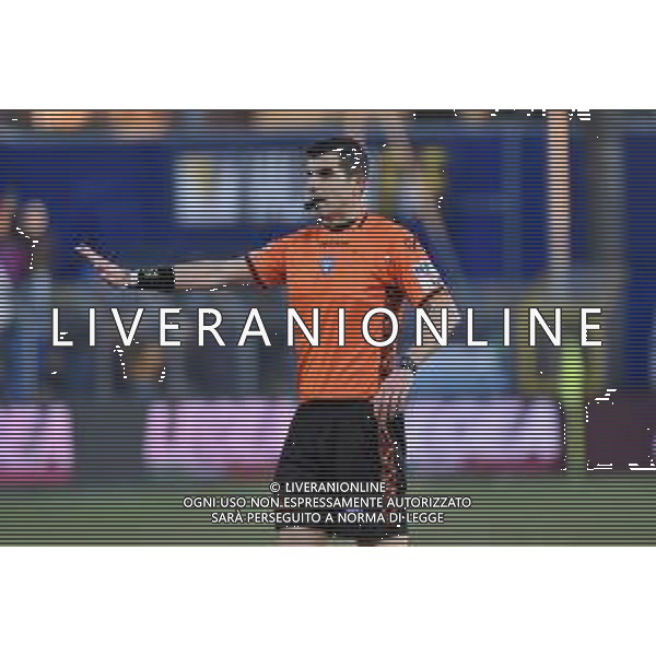 TVRG Lecco vs Pisa nella foto l\'arbitro Matteo Gualtieri di Asti Lecco 20-01-2024 Stadio Rigamonti Ceppi Campionato Serie BKT - 21a giornata foto Roberto Garavaglia/Agenzia Aldo Liverani sas/AGENZIA ALDO LIVERANI SAS