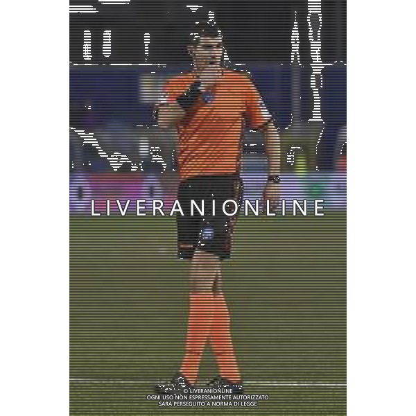TVRG Lecco vs Pisa nella foto l\'arbitro Matteo Gualtieri di Asti Lecco 20-01-2024 Stadio Rigamonti Ceppi Campionato Serie BKT - 21a giornata foto Roberto Garavaglia/Agenzia Aldo Liverani sas/AGENZIA ALDO LIVERANI SAS