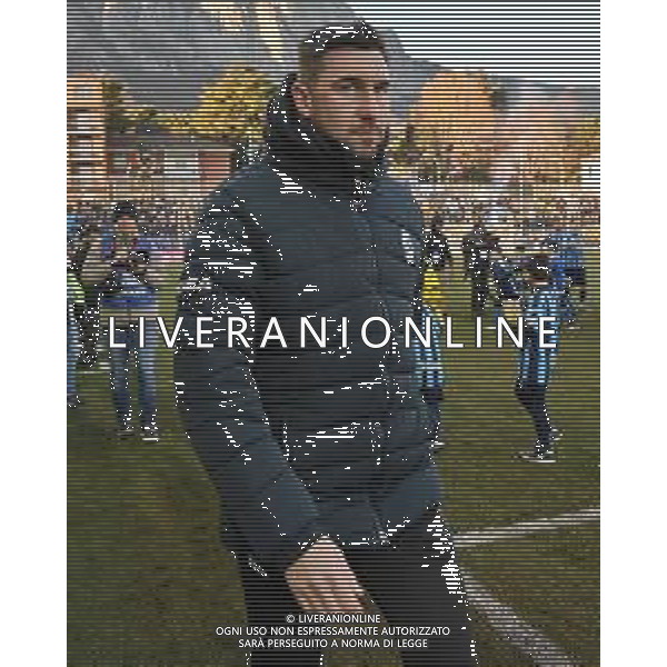 TVRG Lecco vs Pisa nella foto Emiliano Bonazzoli allenatore Lecco Lecco 20-01-2024 Stadio Rigamonti Ceppi Campionato Serie BKT - 21a giornata foto Roberto Garavaglia/Agenzia Aldo Liverani sas/AGENZIA ALDO LIVERANI SAS