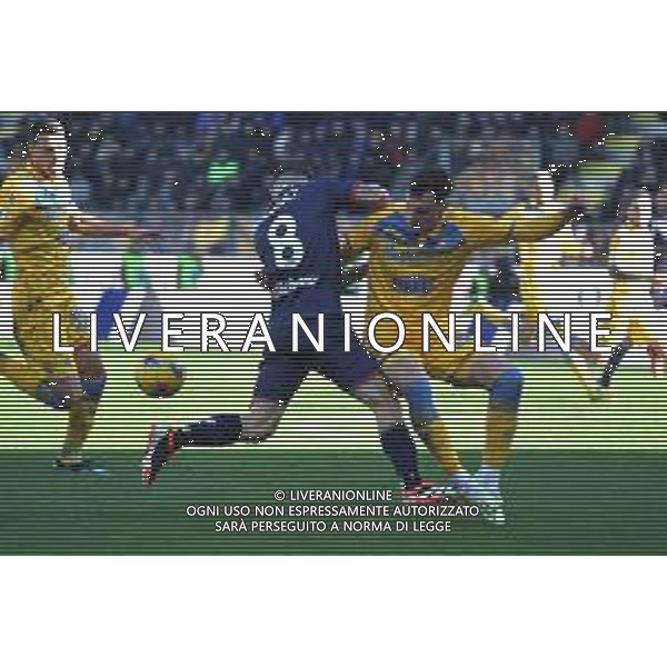 Frosinone vs Cagliari - Campionato Serie A TIM - 21 giornata - Stadio B.Stirpe - Frosinone 21-01-2024 nella foto Nandez e Zortea ©Federico Gaetano/AGENZIA ALDO LIVERANI SAS