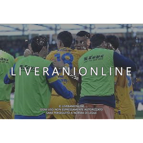 Frosinone vs Cagliari - Campionato Serie A TIM - 21 giornata - Stadio B.Stirpe - Frosinone 21-01-2024 nella foto Esultanza Frosinone ©Federico Gaetano/AGENZIA ALDO LIVERANI SAS