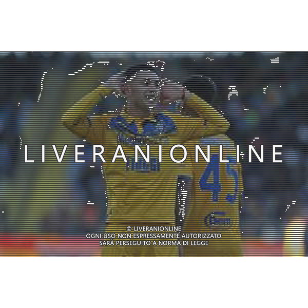 Frosinone vs Cagliari - Campionato Serie A TIM - 21 giornata - Stadio B.Stirpe - Frosinone 21-01-2024 nella foto Esultanza Soulè ©Federico Gaetano/AGENZIA ALDO LIVERANI SAS