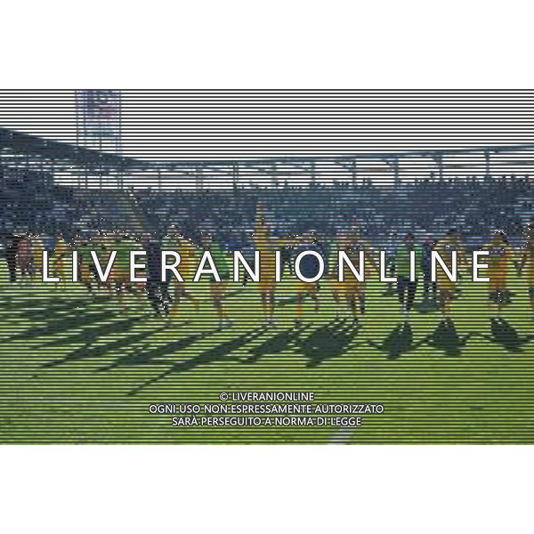 Frosinone vs Cagliari - Campionato Serie A TIM - 21 giornata - Stadio B.Stirpe - Frosinone 21-01-2024 nella foto Esultanza finale Frosinone ©Federico Gaetano/AGENZIA ALDO LIVERANI SAS