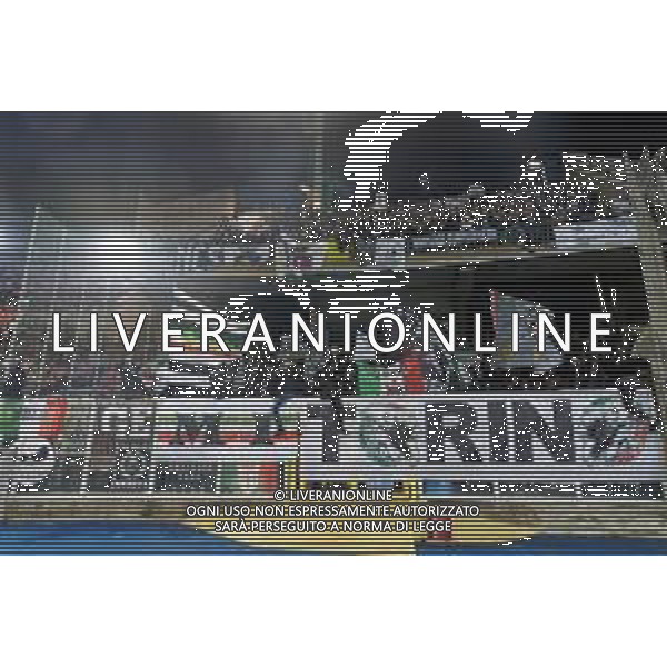 Supporters of Juventus during the Italian soccer Serie A match US Lecce vs Juventus on January 21, 2024 at Via del Mare Stadium in Lecce, Italy. Photo by Emmanuele Mastrodonato/ag. Aldo Liverani sas/AGENZIA ALDO LIVERANI SAS