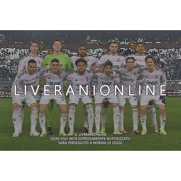 Juventus team line up during the Italian soccer Serie A match US Lecce vs Juventus on January 21, 2024 at Via del Mare Stadium in Lecce, Italy. Photo by Emmanuele Mastrodonato/ag. Aldo Liverani sas/AGENZIA ALDO LIVERANI SAS