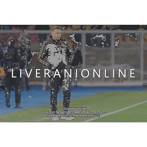 coach Roberto D’Aversa of US Lecce during the Italian soccer Serie A match US Lecce vs Juventus on January 21, 2024 at Via del Mare Stadium in Lecce, Italy. Photo by Emmanuele Mastrodonato/ag. Aldo Liverani sas/AGENZIA ALDO LIVERANI SAS