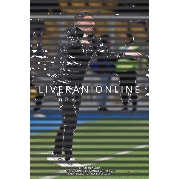 coach Roberto D’Aversa of US Lecce during the Italian soccer Serie A match US Lecce vs Juventus on January 21, 2024 at Via del Mare Stadium in Lecce, Italy. Photo by Emmanuele Mastrodonato/ag. Aldo Liverani sas/AGENZIA ALDO LIVERANI SAS