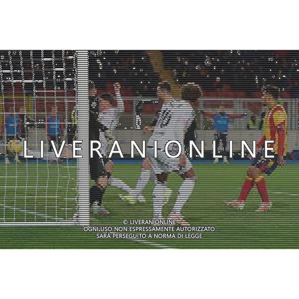 Dusan Vlahovic of Juventus scores a goal of 0-2 during the Italian soccer Serie A match US Lecce vs Juventus on January 21, 2024 at Via del Mare Stadium in Lecce, Italy. Photo by Emmanuele Mastrodonato/ag. Aldo Liverani sas/AGENZIA ALDO LIVERANI SAS