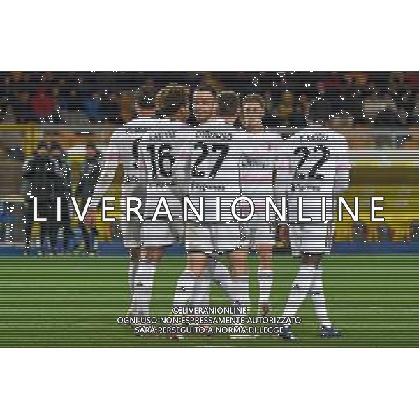 Dusan Vlahovic of Juventus scores a goal of 0-2 during the Italian soccer Serie A match US Lecce vs Juventus on January 21, 2024 at Via del Mare Stadium in Lecce, Italy. Photo by Emmanuele Mastrodonato/ag. Aldo Liverani sas/AGENZIA ALDO LIVERANI SAS