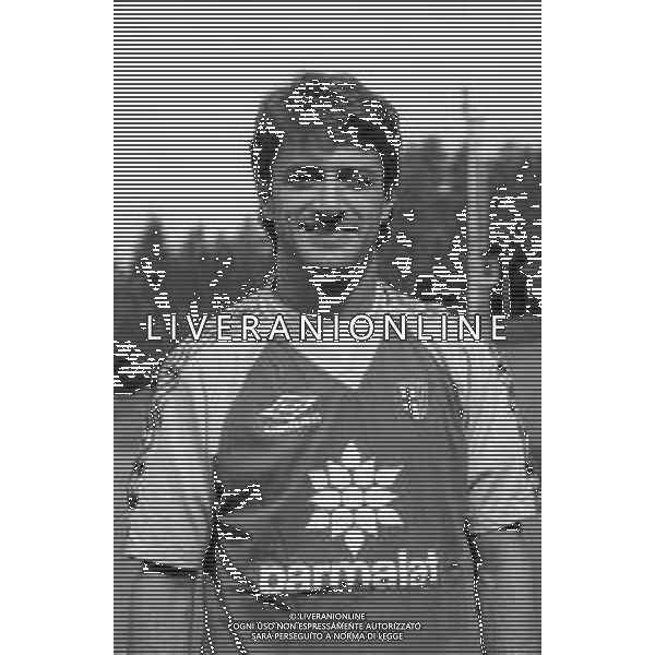 Neg- RETROSPETTIVA ALBERTO DI CHIARA CALCIATORE NELLA FOTO CON LA MAGLIA DEL PARMA CALCIO CAMPIONATO 1994-1995 AGENZIA ALDO LIVERANI SAS