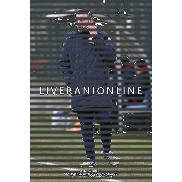 TVRG Sant\'Angelo vs Ravenna nella foto Vincenzo Scarpa allenatore Sant\'Angelo Sant\'Angelo Lodigiano (LO) 21-01-2024 Stadio comunale Carlo Chiesa Campionato Serie D girone D - 20a giornata foto Roberto Garavaglia/Agenzia Aldo Liverani sas