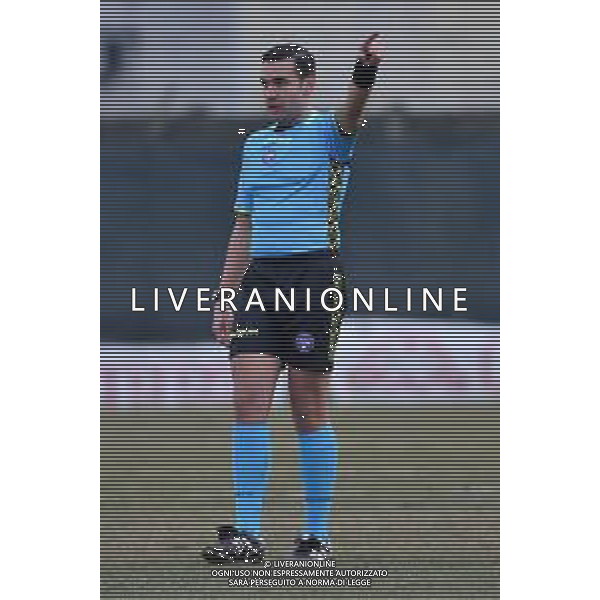 TVRG Sant\'Angelo vs Ravenna nella foto l\'arbitro Luca Tagliente di Torre del Greco (NA) Sant\'Angelo Lodigiano (LO) 21-01-2024 Stadio comunale Carlo Chiesa Campionato Serie D girone D - 20a giornata foto Roberto Garavaglia/Agenzia Aldo Liverani sas