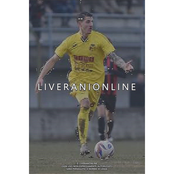 TVRG Sant\'Angelo vs Ravenna nella foto Simone Campagna (Ravenna) Sant\'Angelo Lodigiano (LO) 21-01-2024 Stadio comunale Carlo Chiesa Campionato Serie D girone D - 20a giornata foto Roberto Garavaglia/Agenzia Aldo Liverani sas