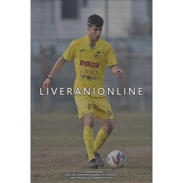 TVRG Sant\'Angelo vs Ravenna nella foto Luca Magnanini (Ravenna) Sant\'Angelo Lodigiano (LO) 21-01-2024 Stadio comunale Carlo Chiesa Campionato Serie D girone D - 20a giornata foto Roberto Garavaglia/Agenzia Aldo Liverani sas
