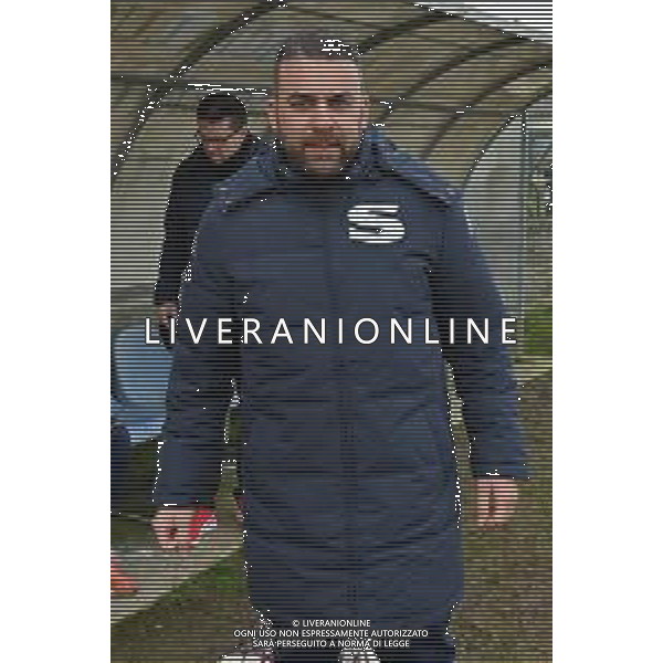 TVRG Sant\'Angelo vs Ravenna nella foto Vincenzo Scarpa allenatore Sant\'Angelo Sant\'Angelo Lodigiano (LO) 21-01-2024 Stadio comunale Carlo Chiesa Campionato Serie D girone D - 20a giornata foto Roberto Garavaglia/Agenzia Aldo Liverani sas