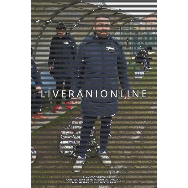 TVRG Sant\'Angelo vs Ravenna nella foto Vincenzo Scarpa allenatore Sant\'Angelo Sant\'Angelo Lodigiano (LO) 21-01-2024 Stadio comunale Carlo Chiesa Campionato Serie D girone D - 20a giornata foto Roberto Garavaglia/Agenzia Aldo Liverani sas