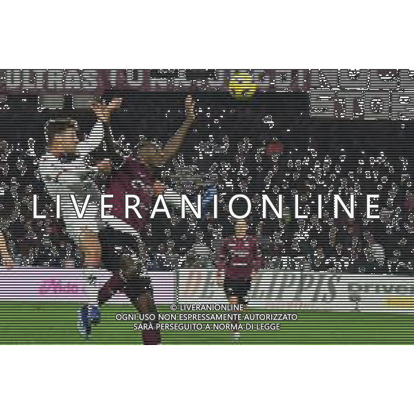 Serie A 2023-2024 Stadio Arechi - Salerno Salernitana-Genoa Nella foto: Alessandro Vogliacco e Simy foto andrea rosito-ag aldo liverani sas
