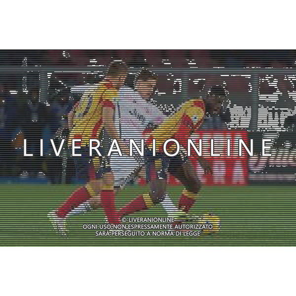 Mohamed Kaba of US Lecce and Kenan Yıldız of Juventus during the Italian soccer Serie A match US Lecce vs Juventus on January 21, 2024 at Via del Mare Stadium in Lecce, Italy. Photo by Emmanuele Mastrodonato/ag. Aldo Liverani sas