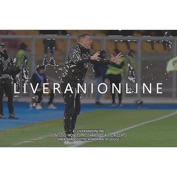 coach Roberto D’Aversa of US Lecce during the Italian soccer Serie A match US Lecce vs Juventus on January 21, 2024 at Via del Mare Stadium in Lecce, Italy. Photo by Emmanuele Mastrodonato/ag. Aldo Liverani sas