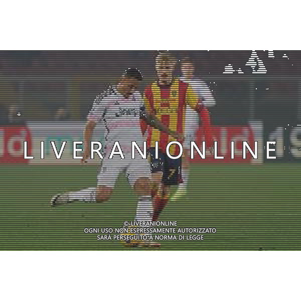 Danilo Luiz da Silva of Juventus and Pontus Almqvist of US Lecce during the Italian soccer Serie A match US Lecce vs Juventus on January 21, 2024 at Via del Mare Stadium in Lecce, Italy. Photo by Emmanuele Mastrodonato/ag. Aldo Liverani sas