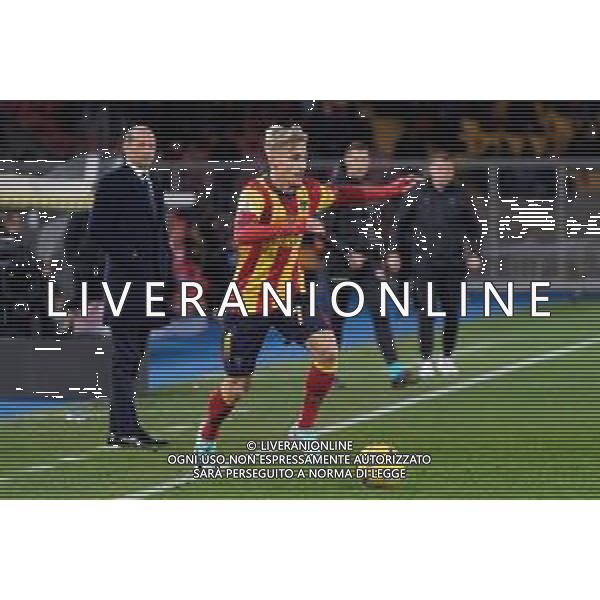 Pontus Almqvist of US Lecce during the Italian soccer Serie A match US Lecce vs Juventus on January 21, 2024 at Via del Mare Stadium in Lecce, Italy. Photo by Emmanuele Mastrodonato/ag. Aldo Liverani sas