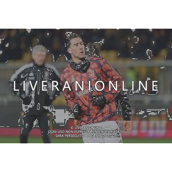 Dusan Vlahovic of Juventus during the Italian soccer Serie A match US Lecce vs Juventus on January 21, 2024 at Via del Mare Stadium in Lecce, Italy. Photo by Emmanuele Mastrodonato/ag. Aldo Liverani sas