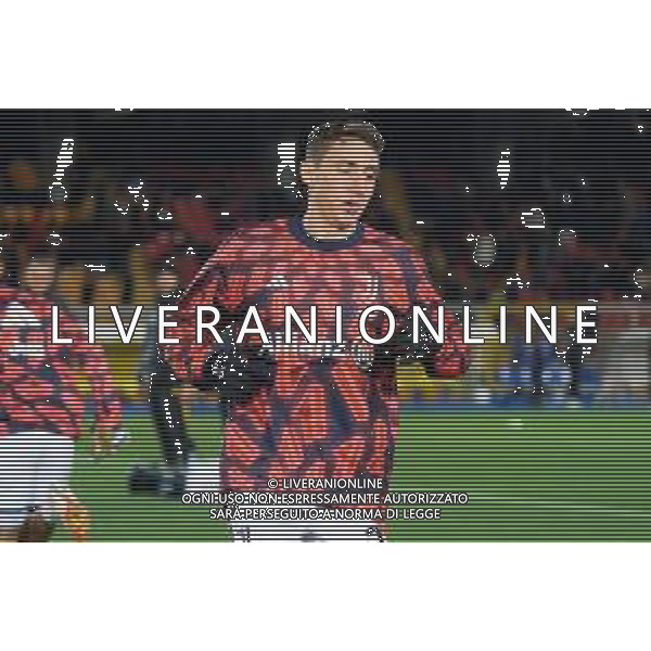 Andrea Cambiaso of Juventus during the Italian soccer Serie A match US Lecce vs Juventus on January 21, 2024 at Via del Mare Stadium in Lecce, Italy. Photo by Emmanuele Mastrodonato/ag. Aldo Liverani sas