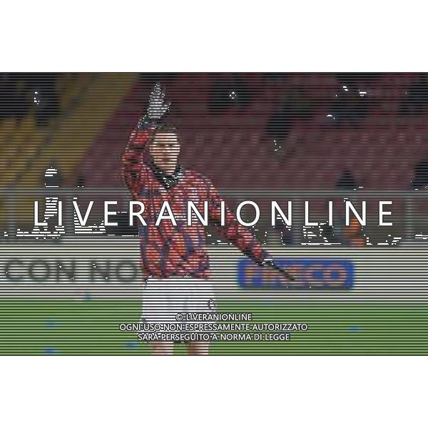 Dusan Vlahovic of Juventus during the Italian soccer Serie A match US Lecce vs Juventus on January 21, 2024 at Via del Mare Stadium in Lecce, Italy. Photo by Emmanuele Mastrodonato/ag. Aldo Liverani sas