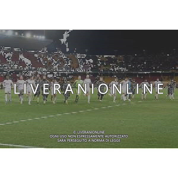 the players of Juventus celebrates the victory during the Italian soccer Serie A match US Lecce vs Juventus on January 21, 2024 at Via del Mare Stadium in Lecce, Italy. Photo by Emmanuele Mastrodonato/ag. Aldo Liverani sas
