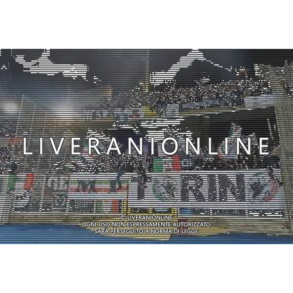 Supporters of Juventus during the Italian soccer Serie A match US Lecce vs Juventus on January 21, 2024 at Via del Mare Stadium in Lecce, Italy. Photo by Emmanuele Mastrodonato/ag. Aldo Liverani sas