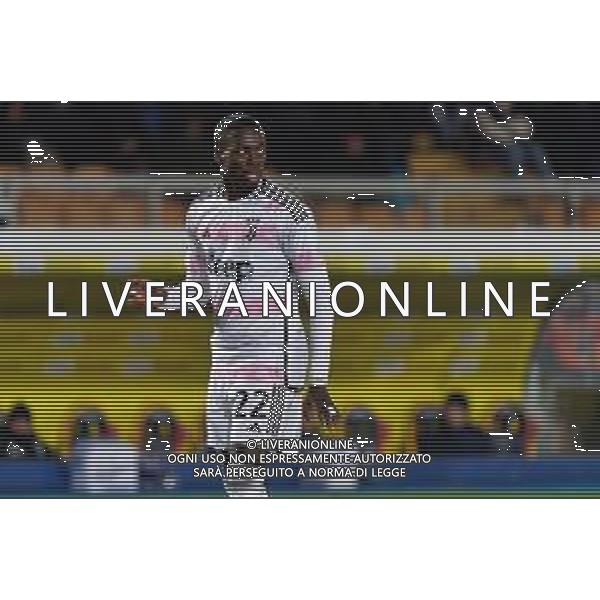Timothy Weah of Juventus during the Italian soccer Serie A match US Lecce vs Juventus on January 21, 2024 at Via del Mare Stadium in Lecce, Italy. Photo by Emmanuele Mastrodonato/ag. Aldo Liverani sas