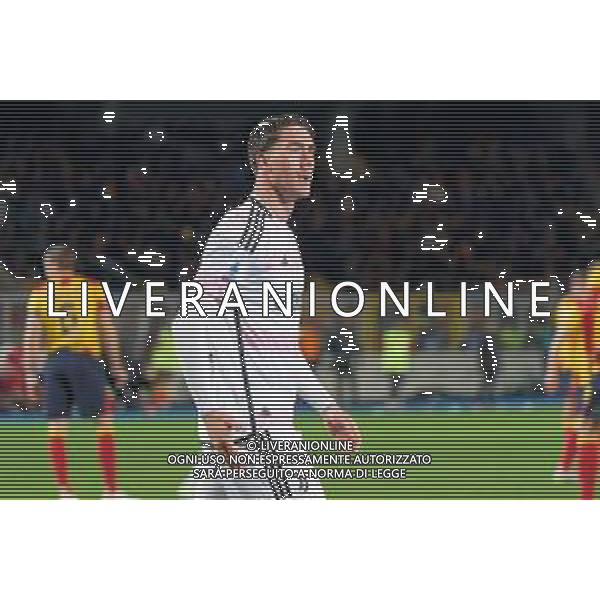Dusan Vlahovic of Juventus celebrates after scoring a goal during the Italian soccer Serie A match US Lecce vs Juventus on January 21, 2024 at Via del Mare Stadium in Lecce, Italy. Photo by Emmanuele Mastrodonato/ag. Aldo Liverani sas
